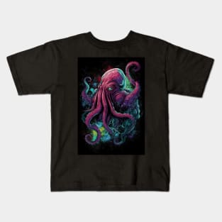 Cthulhu Psychedelic Kids T-Shirt